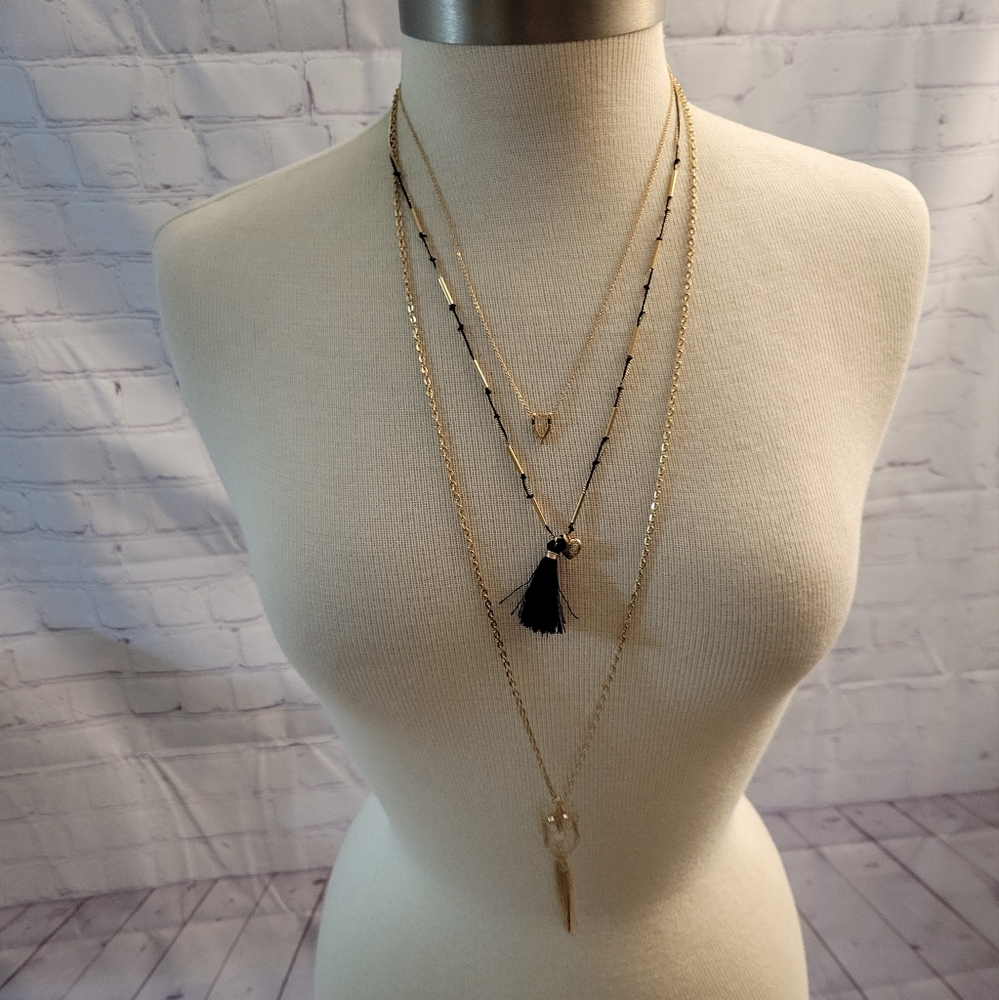 Layered Necklace Multicolored NWT